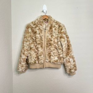 Free People faux fur coat